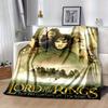 1pc The Fellowship of the Ring Blanket, Soft Warm Throw Blanket for Home Decor, Living Room .D096