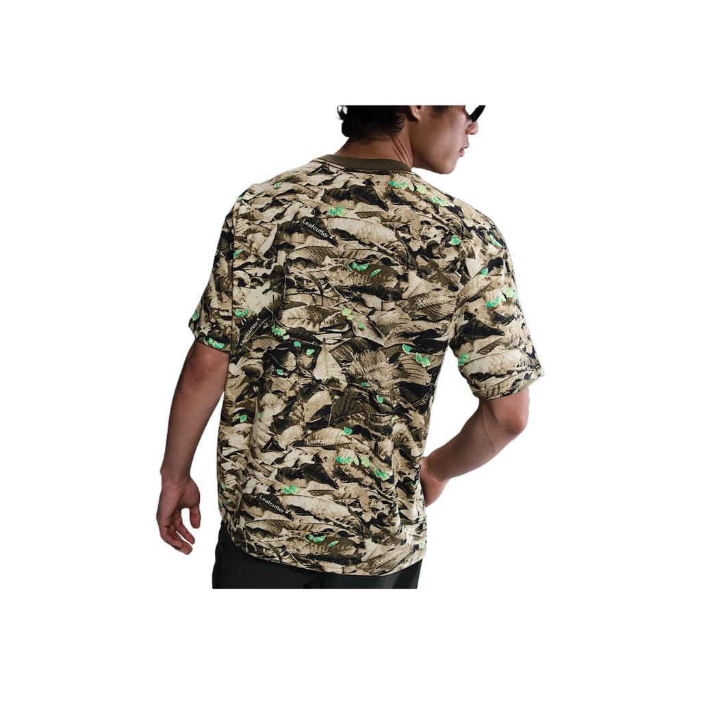 Nike ACG Series Moisture-Wicking Comfortable Printed Short Sleeve T-Shirt Men Tops Olive HJ0795-222