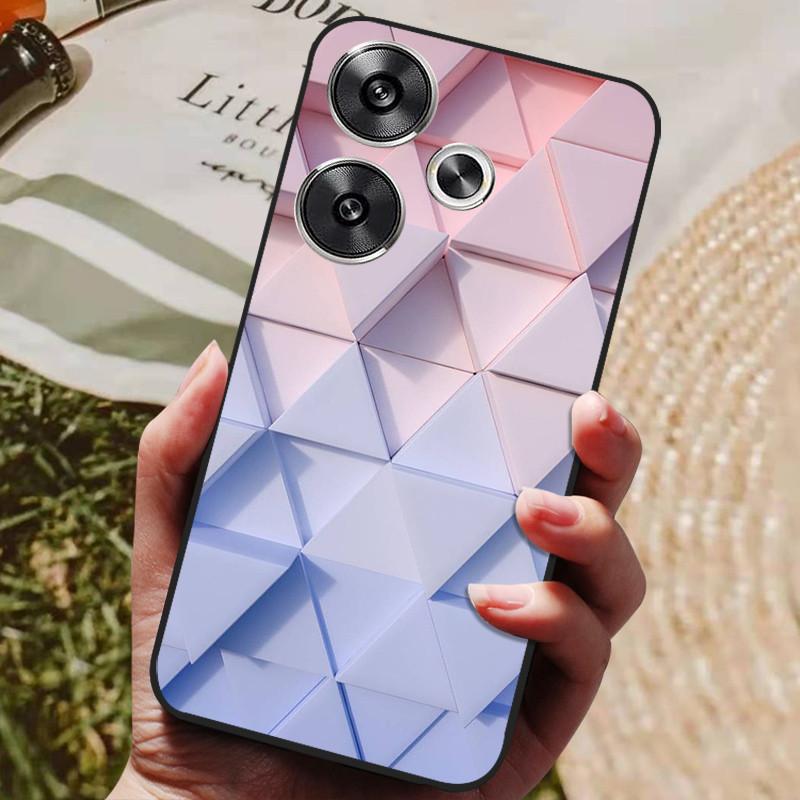 For Xiaomi POCO F6 Case POCOF6 Luxury Phone Silicon Back Cover For Xiaomi POCO F6 Cases  F 6 Protective Shockproof Shell Capas