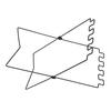 Trash Bag Holder Collapsible Stainless Iron Garbage Bag Holder Stand Portable Outdoor Stand Black