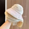 Summer Wide Brim Sun Hat for Kids - Cute Mesh Sun Protection Hat with Shawl