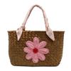 Spring and Summer Portable Large-capacity Tote Bag Women's New Retro Handwoven Vegetable Basket Straw Bag