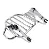 Motorcycle Chrome Two-Up Detachable Luggage Rack For Touring Electra Glide Road Glide Street Glide CVO Road King 2009-2024
