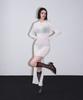 VINAJ Hooded Long Dress Cover-Up (White)