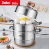 Debo Lairuila 28cm Dampfgarer aus 316 Edelstahl