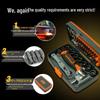 38-Piece Screwdriver & Ratchet Wrench Set - Extra Hard Household Tool Kit with Small Sockets