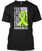 Usa Flag Lymphoma Cancer Awareness T Shirt Made In the USA Size S To 5XL