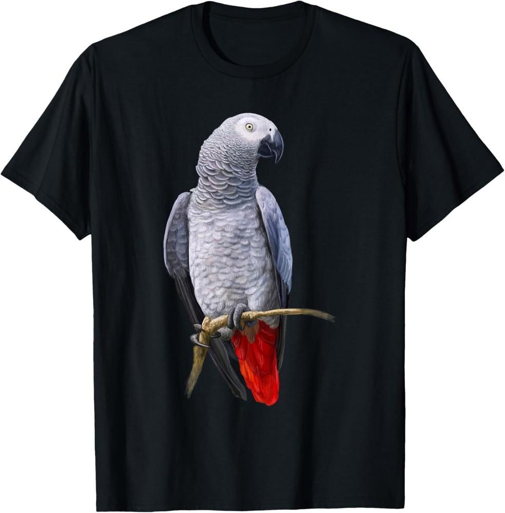 Beautiful African Grey Parrot Gift Unisex T-Shirt