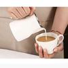 304 Stainless Steel Milk Frothing Pitcher 450ml 350ML Coffee Steaming Pitcher Olecranon Type Outlet Milk Frother Cup
