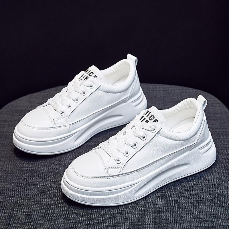 

[1 пара бесплатной доставки] Летние модные маленькие белые туфли, модные женские туфли, новые универсальные женские туфли для сноуборда 35