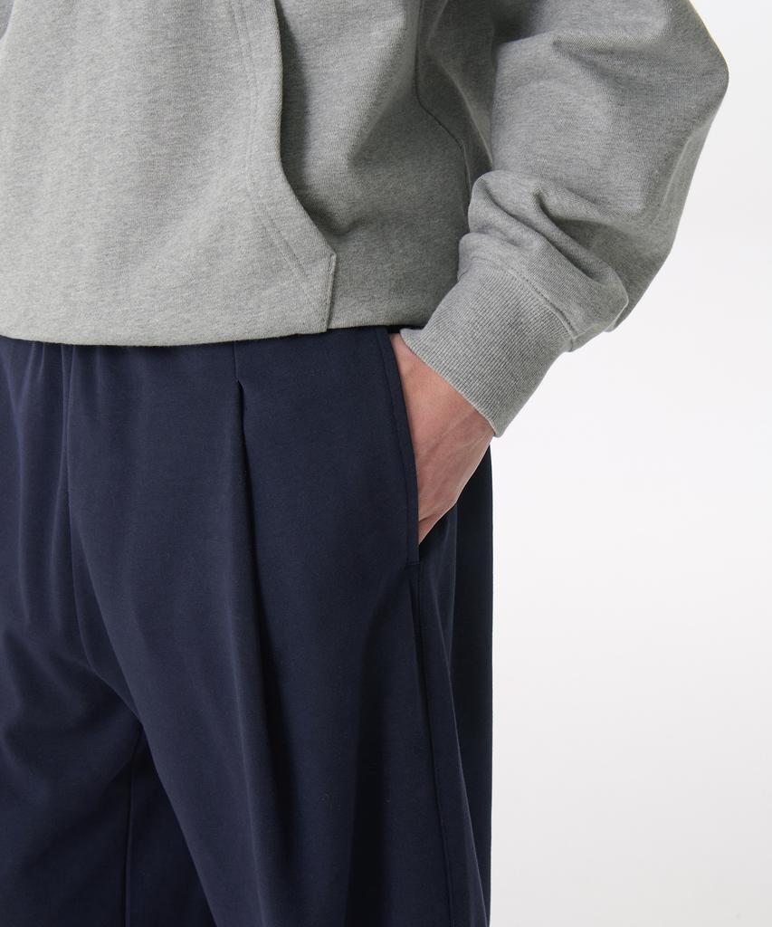 Musinsa Standard [Cooltandard] One-Pleat Wide Lounge Sweatpants [Navy]