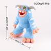 28cm/11.2in Monster Plush Toys Rare Mammott Plushies Funny Horror Game Monster Toys Soft Stuffed Animal Birthday Christmas Gift