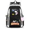 Large Capacity Schoolbag with Shoulder Strap; Student Three-piece Pencil Case Set