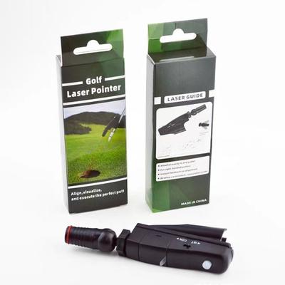 Golf Putter Laser Zielfernrohr Set Mit Stativ Schutzbox Golf Laser Putting Trainer Golf Putting Zielkorrektor Golf Übungslinie