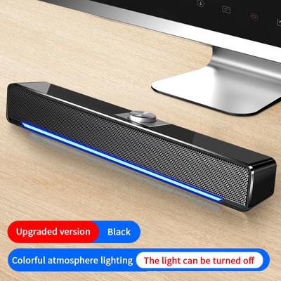 USB Bluetooth reproduktor Kabelový počítač Hudební přehrávač Reproduktor Bass Stereo Výkonný subwoofer pro PC Laptop
