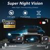 4 Channel Car DVR UHD 1080P 4-Lens Cabin Vehicle Dash Cam 360° All Sides Car Camera Wifi Video Driving Registrator Black Box