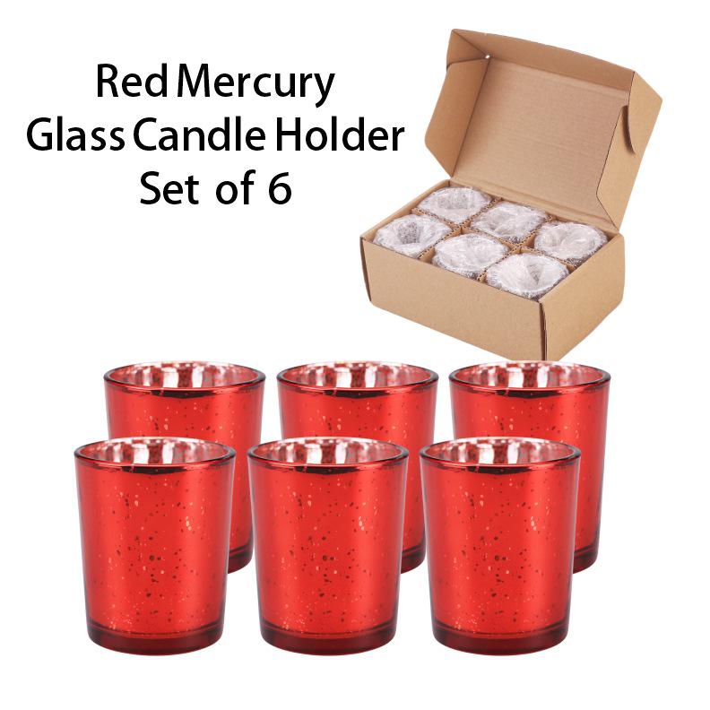 Starry Sky Christmas Glass Candlestick - Bestselling European & American Aroma Candle Cup