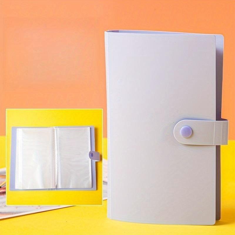 100 Pieces of Portable Banknote Collection Book, Coin Collection Book, Commemorative Banknote Collection Box, Banknotes Protective Bag