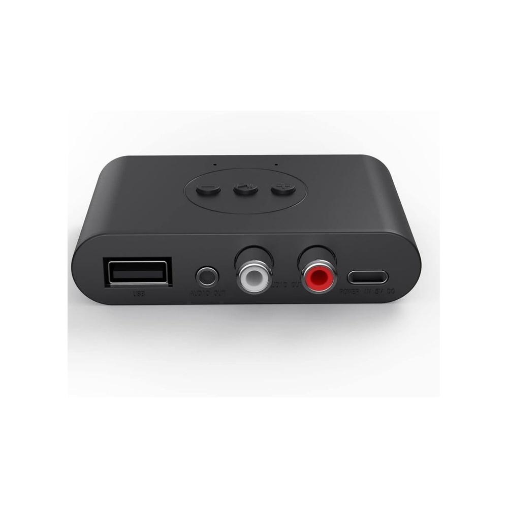 Bluetooth 5.3 Audio Receiver U Disk RCA 3.5mm 3.5 AUX Jack Stereo Music Wireless Adapter withc For Car Kit Speaker Amplifier