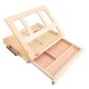 Adjustable Folding Artist Easel Drawing Painting Portable Tabletop Easel Box with Drawer