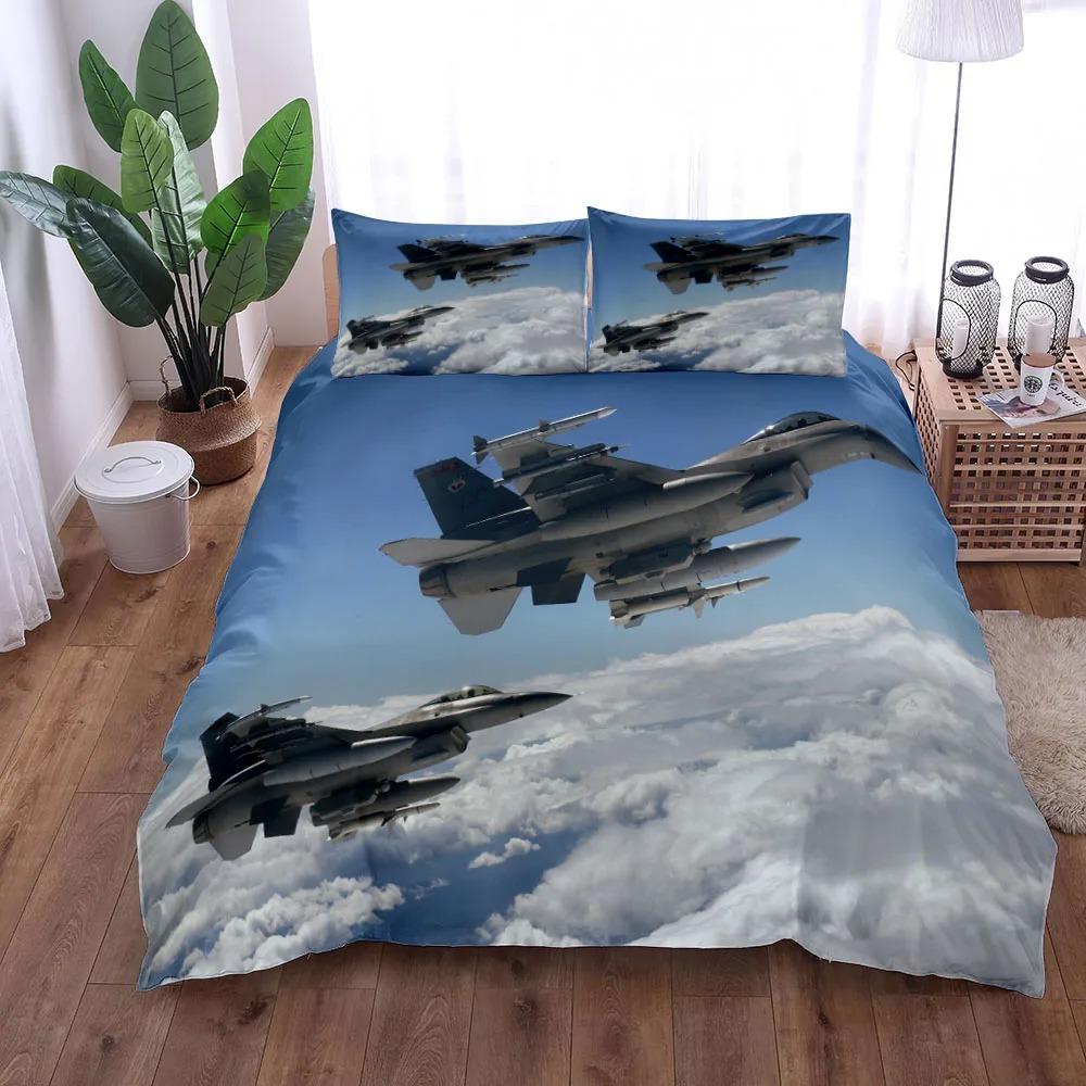 

Comforter 3D Print World Ranking Air Fighter Uk Single Double Queen Us Twin Full King Size Bed Polyester Set Comforter (quilt)-EU Single(135*200cm)3pcs