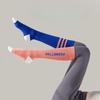 Chaussettes de Yoga Longues Version AB Chaussettes pour Mollet Canard Mandarin Chaussettes Hautes pour Femmes Fitness Running Mollet Chaussettes de Danse