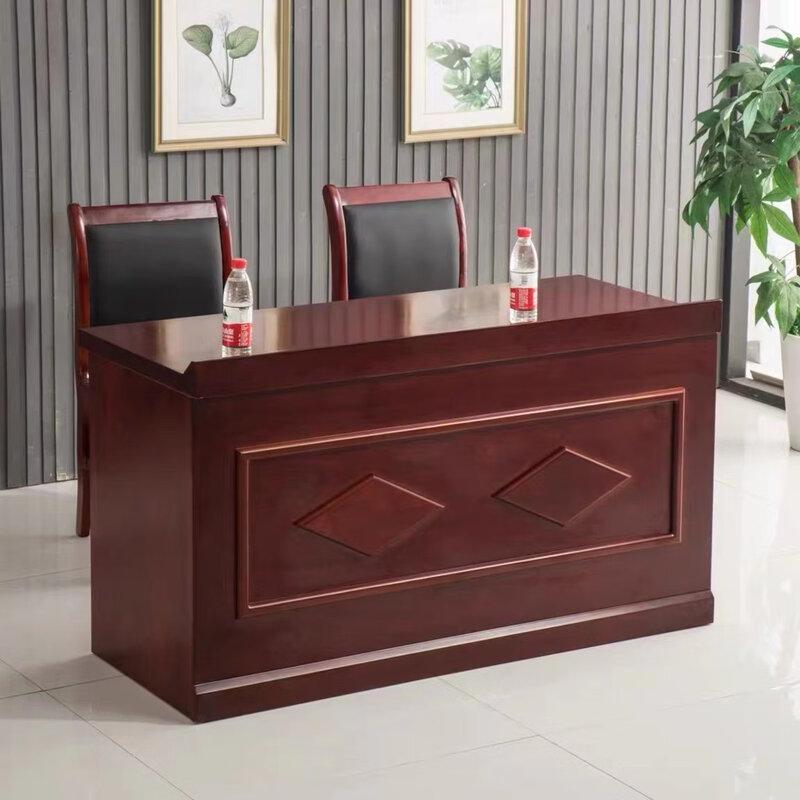 Jundingying Wood Veneer Conference Podium