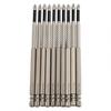 Screw Driver Bit Pack of 10 with Magnetism and High Strength Alloy Steel