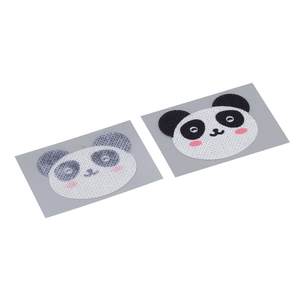60 Counts Cartoon Mouth Tape Snore Reduction Panda Tiger Pattern Improve Sleep Mouth Breathing Sticker