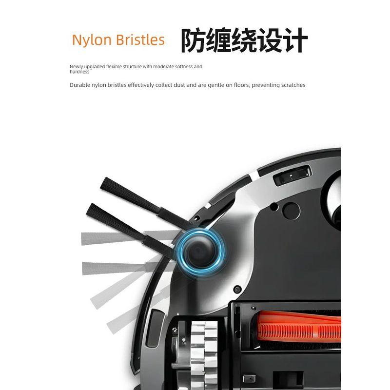 Suitable for Xiaomi Mijia Sweeping Robot M40S Accessories: Roller Brush, Side Brush, Filter, Cleaning Cloth, Dust Bag, Cleaning Liquid