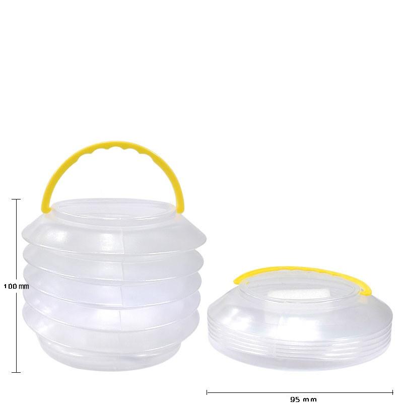 Portable Foldable Painting Brushes Holder Cleaning Case Washing Pen Bucket