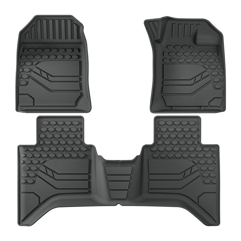 Floor Mats & Trunk Mat for 2024-25 Right-Hand Drive Isuzu D-MAX, with Seat Back Cushion