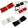 Stretch Belt for Women Ladies Dress Corset Fashion Female Stretch Belt with Alloy Buckle for Banquet Dress Decorations