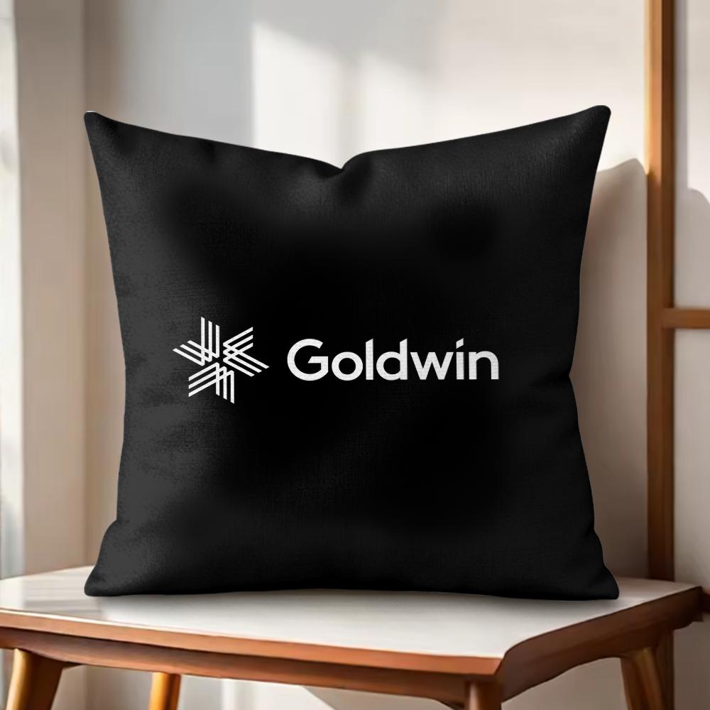 Classic Brand GGoldwin Cushion Cover Natural Linen Organic Fabric DoubleSided Printing Couch Pillow Covers Home Decor