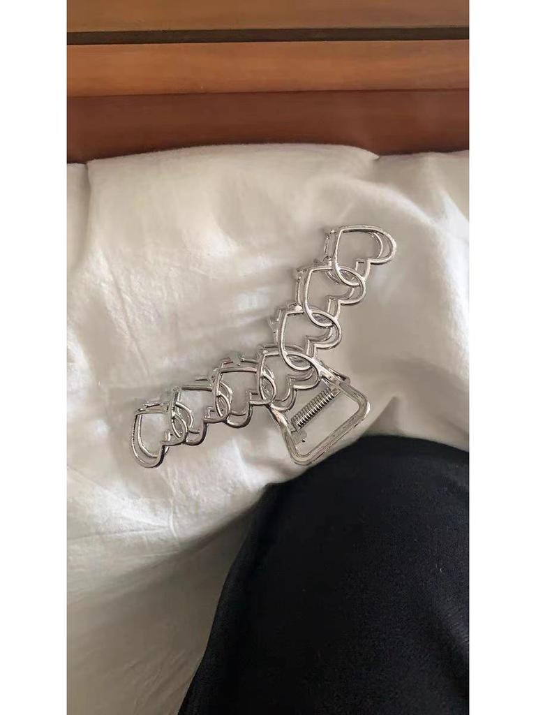 Premium Metal Shark Hair Clip for Women - Large Summer Headdress Hairpin, Unique Design