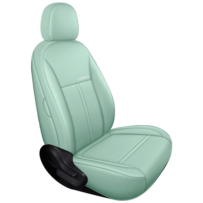 LJ Great Wall ORA Car Seat Cushion: Fashionable, Full Leather, All-Season Sports Cover.