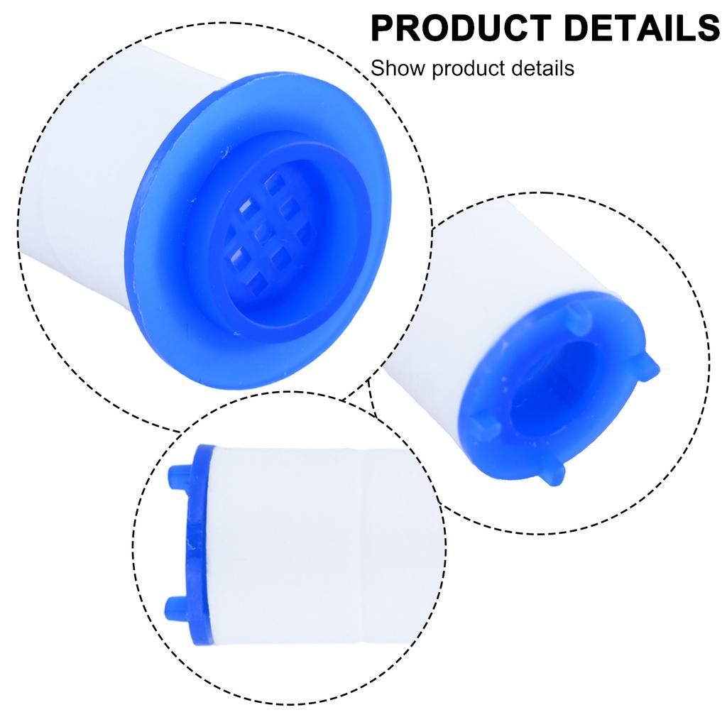 Bath Shower Sprayer Water Filter PP Cotton Package Content