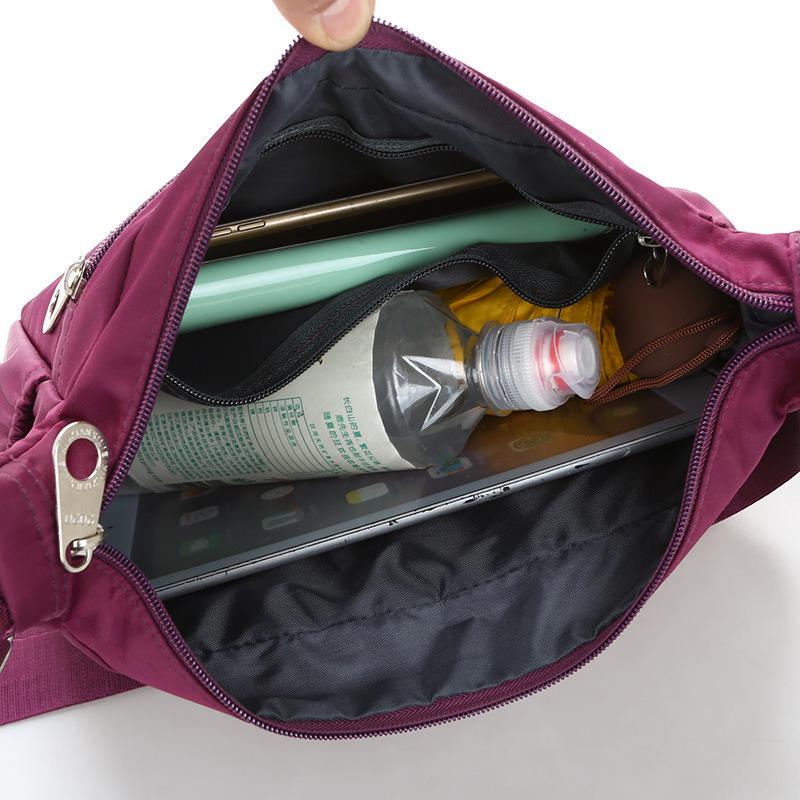 Women's Waterproof Nylon Messenger & Backpack Canvas Shoulder Bag