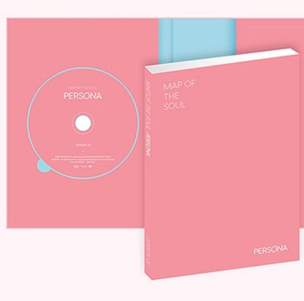 MAPA DUSZY BTS : PERSONA Wersja Losowa. Album KPOP Fotoksiążka Fotokarta Kolekcjonerska