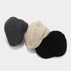 Autumn and Winter Knitted Woolen Hats Beret Caps Women Versatile Forward Hats Ear-protecting and Fleece Warm Men's Baseball Caps