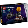 LEGO Technic Earth and Moon Orbit 526 Pieces STEM Toy, Birthday/Christmas Gift, Building Blocks, Boys, Girls, Children Ages 10, 11, 12, Elementary