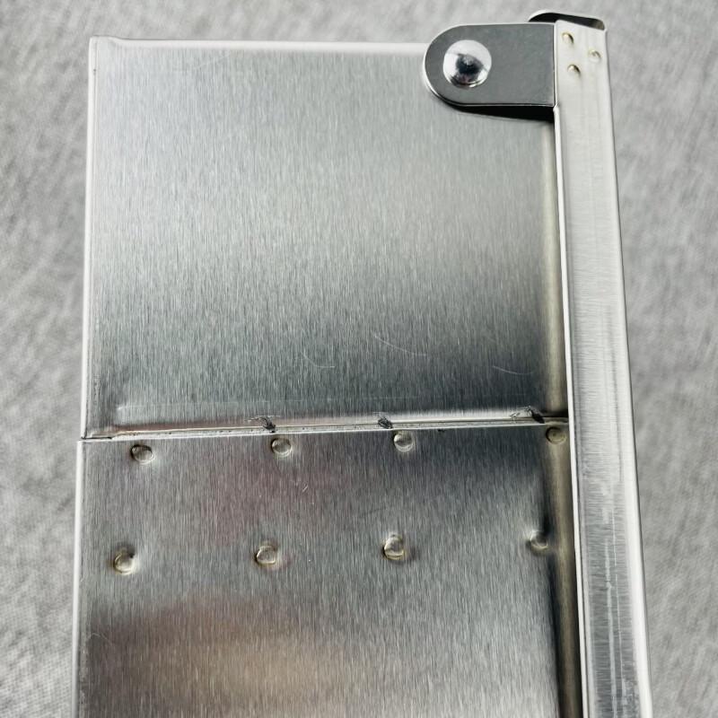 Flip-Top Stainless Steel Seasoning Box