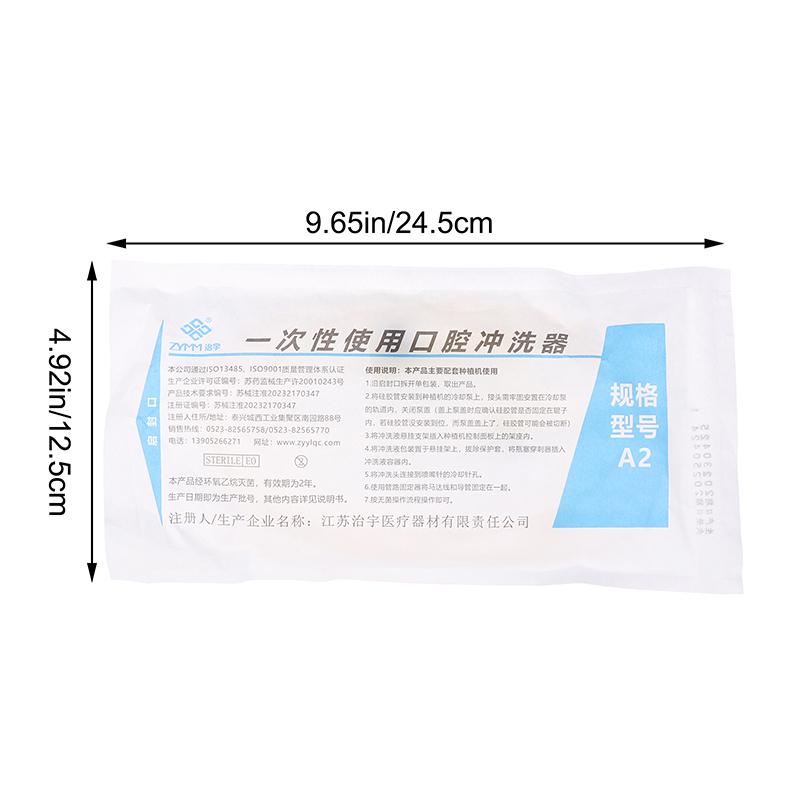 Disposable Dental Implant Surgical Flushing Pipe Irrigation Tubing Dentist Water Cooling Pipe Transparent Tubet Dentist Tool