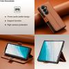 Luxury Leather Phone Case for Samsung Galaxy Z Fold 7 Fold6 3 4 5 6 5G 2025 Magnetic Flip Book Business RFID Wallet Cover