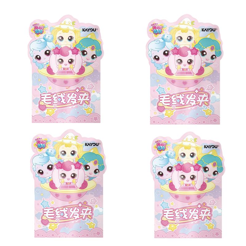 Original KAYOU Teenieping Girl Hairpin Series Blind Box Anime Character Doll Collection Decoration Fashion Toys Gifts