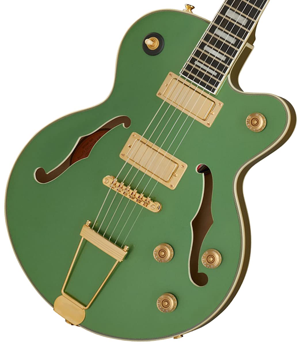

Kat ES Emerald Green Metallic Epiphone Electric Guitar Epiphone/Uptown Semi-aco