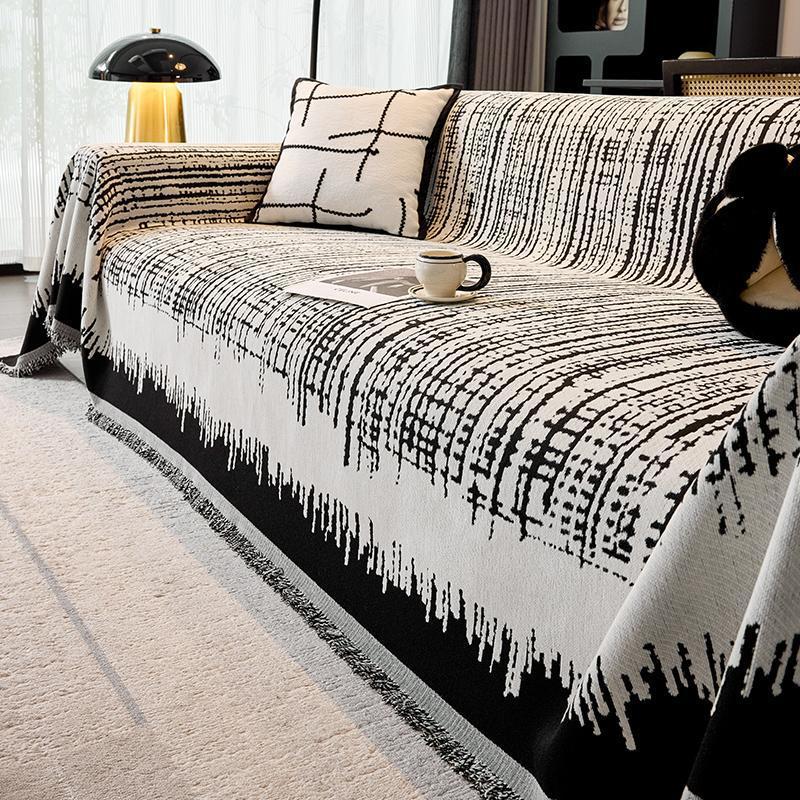 A Whole Sofa Towel with A Full Cover, Light Luxury, High-end Feel, Non-slip, Universal for All Seasons, New Sofa Cushion, Sofa Cover Cloth