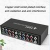 YPbPr Component Video Splitter DSP4 1 Eingang 4 Ausgänge Hochauflösende Verteilung für Heimkino-Studio-Setups