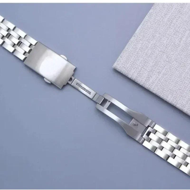 Bracelet de montre pour Tissot 1853 prc200 T17 t461 t055 t014 homme fermoir pliant bracelet de montre chaîne de bracelet de montre en acier inoxydable 19mm 20mm