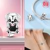 Pearl Paw Print Charm Pendant Copper For Charms Copperoriginal Bracelet For Jewelry Making